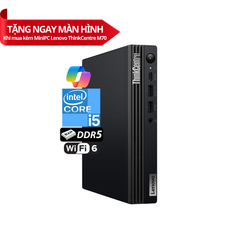 Máy tính bàn Mini Lenovo ThinkCentre M70q Gen 5 i5-14500T/ 32GB RAM/ 256GB SSD/ Wifi 6