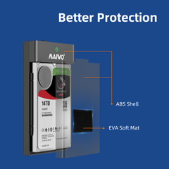Box ổ cứng MAIWO K3568A USB3.0 sang SATA 2.5/3.5 inch