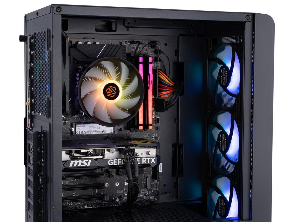 Máy tính chơi game ABS Stratos Aqua (Intel Core i7 13700F | RAM 32GB DDR5 5600MHz | 1TB M.2 NVMe SSD | GeForce RTX 4060 Ti 8GB GDDR6 | Windows 11 Home)