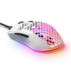 CHUỘT GAMING CÓ DÂY STEELSERIES AEROX 3 SNOW MÀU TRẮNG