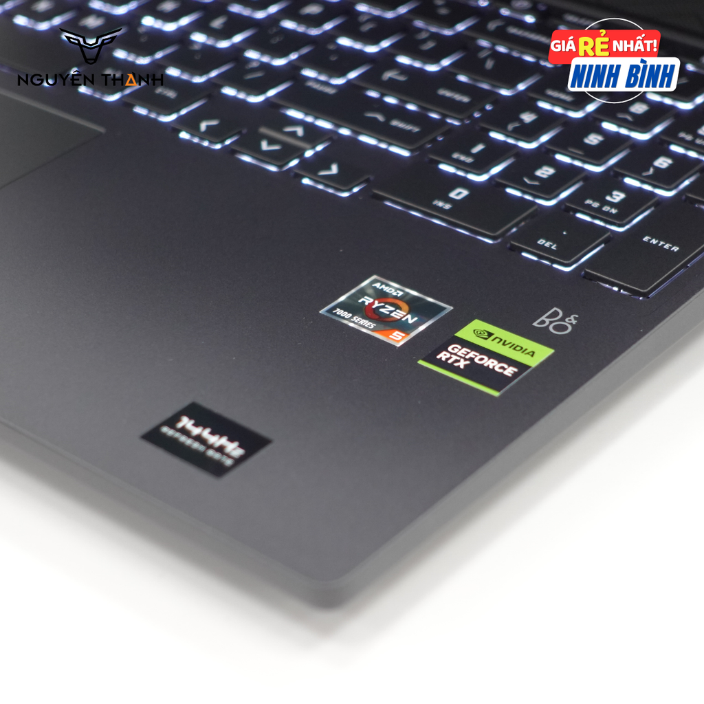 Laptop HP Gaming Victus 15-fb1013dx (AMD RYZEN 5 7535HS, Ram 16GB, SSD 512GB, RTX 2050 4GB, 15.6'' FHD IPS, 144Hz)