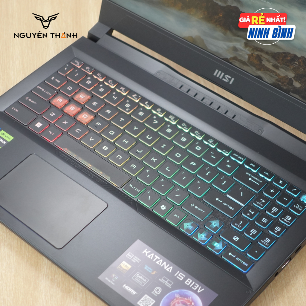 Laptop MSI Katana 15 ( i7-13620H, 16GB RAM, 1TB SSD, RTX 4050 6GB, 15.6