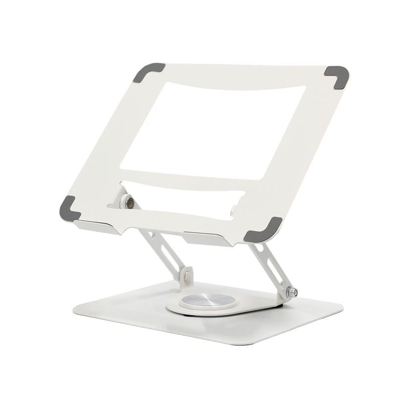 Giá đỡ Laptop/Macbook đế xoay 360 độ, hợp kim thép
