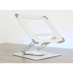 Giá đỡ Laptop/Macbook đế xoay 360 độ, hợp kim thép