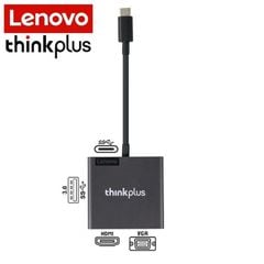 Hub chuyển Lenovo USB-C 4 in 1 (HDMI, VGA, USB-A, Type C) (TPOHC407)