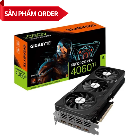 Card màn hình GIGABYTE GeForce RTX­­ 4060 Ti GAMING OC 16G (GV-N406TGAMING OC-16GD)