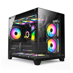 Vỏ Case VITRA CRYSTAL S1 V2 BLACK (M-ATX/Màu Đen/Mini- ITX)