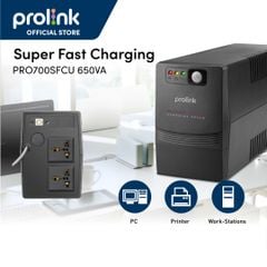 Bộ nguồn Lưu điện PROLINK 650VA Line Interactive UPS