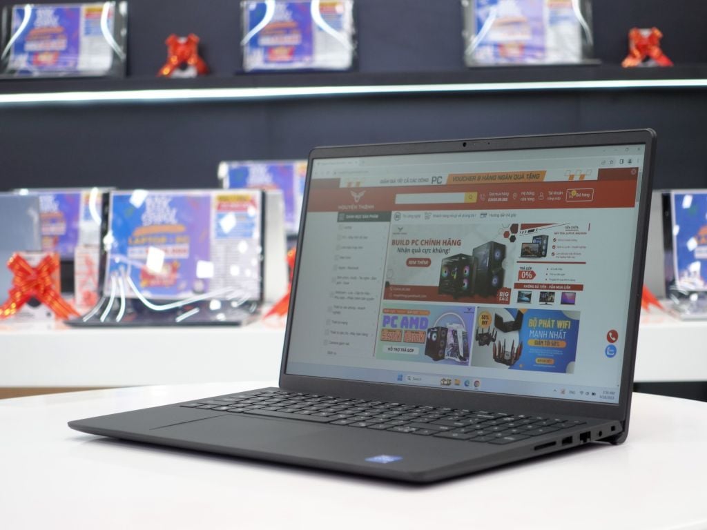 Laptop Dell Vostro 15 3520 (i3-1215U, RAM 16GB, SSD 512GB, 15.6'' FHD 120Hz, Windows 11, Carbon Black)