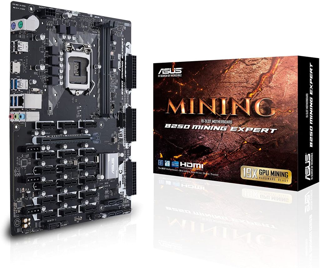 ASUS B250 MINING EXPERT LGA1151 DDR4 HDMI B250 ATX Motherboard