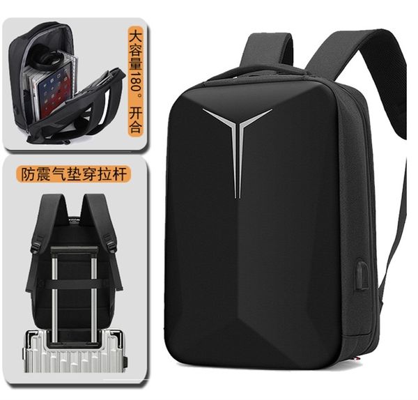 Balo cao cấp có dây kết nối màu đen bền bỉ, chắc chắn