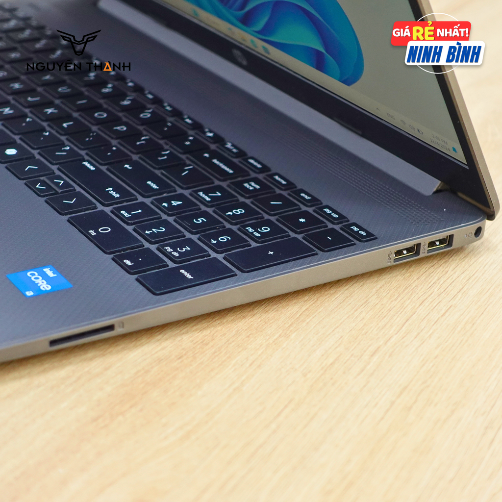 Laptop HP 250R G9 (i3 1315U, Ram 16GB, SSD 512GB, Windows 11 Pro,  Black)