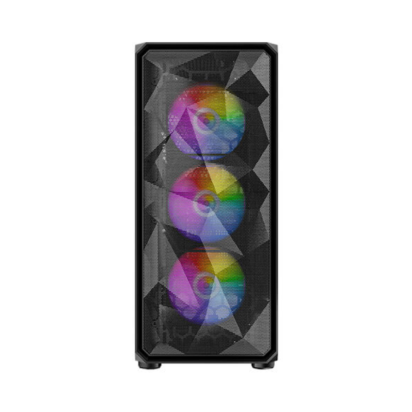 Vỏ Case Antec AX83 RGB (E-ATX/Màu Đen/3 Fan)
