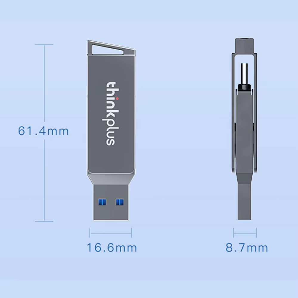 USB / Type C đa năng 64GB Lenovo Thinkplus MU251