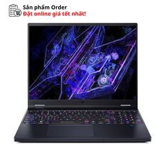 Laptop Acer Predator Helios 16 PH16-72 (Core i9-14900HX, RAM 32GB, 1TB SSD, 16 inch 2K 250Hz, RTX 4080, Win 11, Đen)
