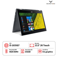 Laptop Acer Spin 5 Convertible 2in1 ( i5-1035G4, 8GB RAM, 256GB SSD, 13.5