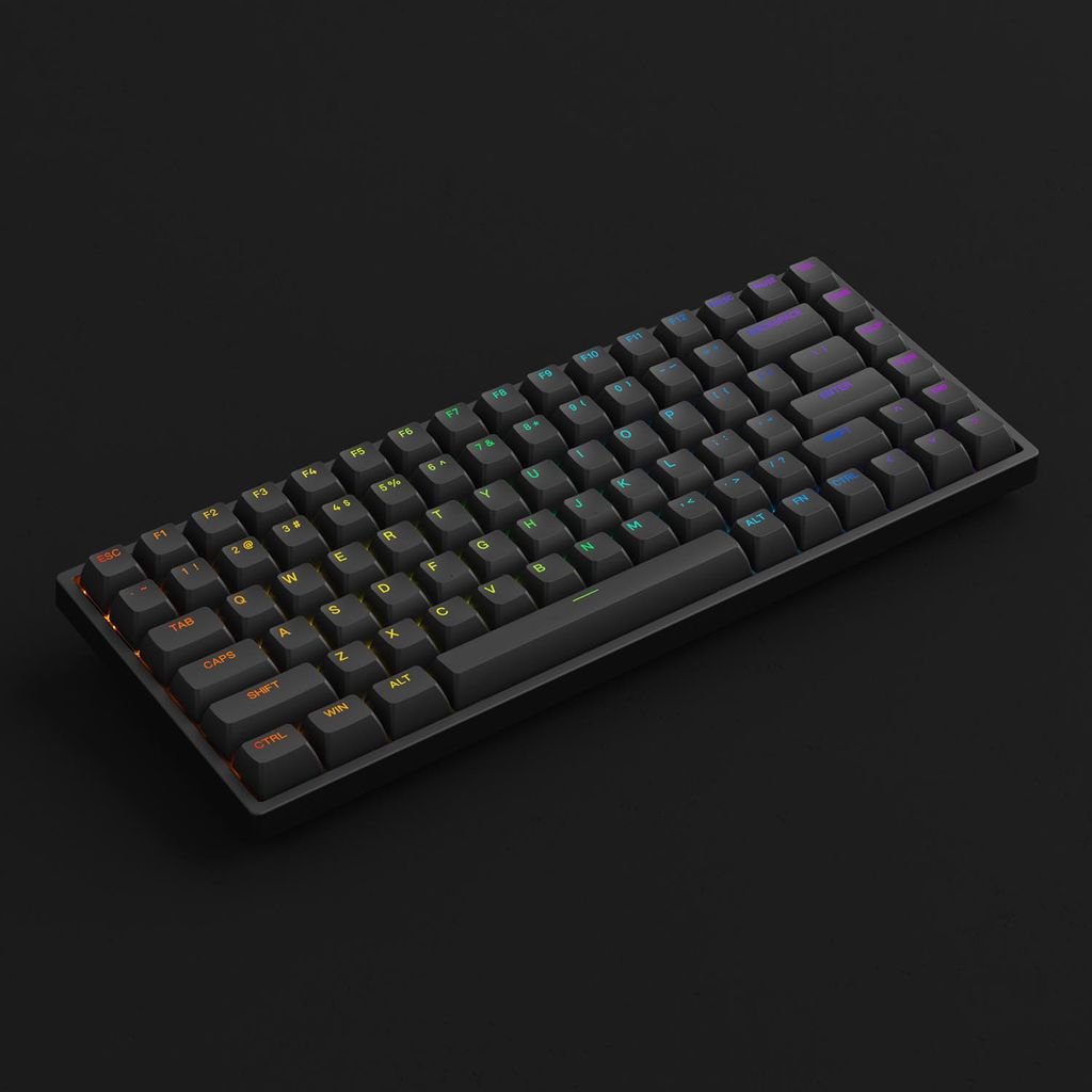 Bàn phím cơ AKKO 3084 v2 RGB- Black (Akko CS Jelly Purple switch)