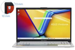 Laptop Asus Vivobook Go 15 E1504FA (Ryzen 5 7520U, 8GB, 512GB, 15.6 inch FHD, AMD Radeon Graphics, Win 11, Bạc)