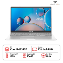[New 100%] Laptop Asus Vivobook X515EA-WB51 (Core i5-1135G7/Ram 12GB/ SSD 256GB/15.6