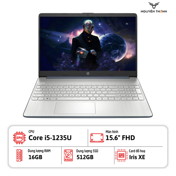 Laptop HP 15-DY5885WM (Core I5-1235U, Ram 16GB, SSD 512GB, Windown 11, 15.6