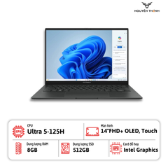 Laptop Asus Zenbook 14 OLED Q415MA (Intel Core Ultra 5 125H, 8GB, 512GB, 14