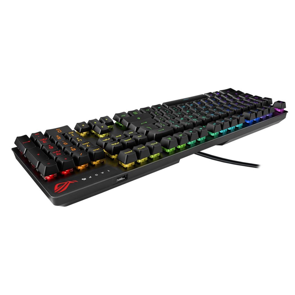 Bàn phím ASUS ROG Strix Scope RX Backlit Mechanical Keyboard (ROG RX Blue Switches, Black)