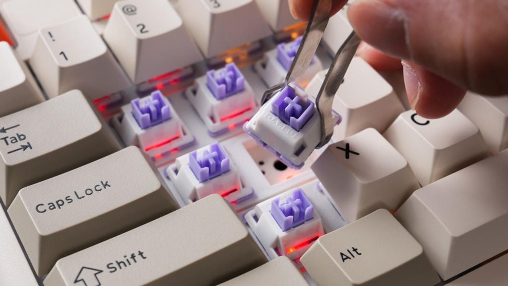 Bàn phím cơ không dây DAREU EK98 PRO – PROTO (Triple Mode, Cherry PBT Double Shot, Gasket Mount, RGB