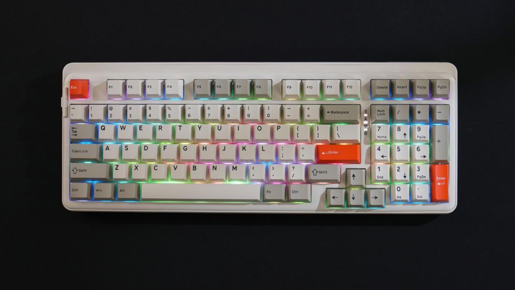 Bàn phím cơ không dây DAREU EK98 PRO – PROTO (Triple Mode, Cherry PBT Double Shot, Gasket Mount, RGB