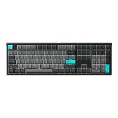 Bàn phím cơ MonsGeek MG108 Black & Cyan (White LED / AKKO cs switch)