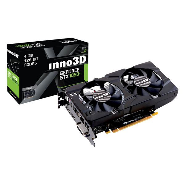 Card màn hình Inno3D GTX 1050Ti Twin X2 4GB GDDR5