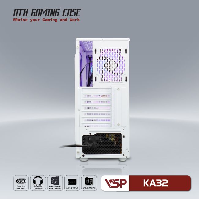 VỎ CASE VSP KA32 WHITE