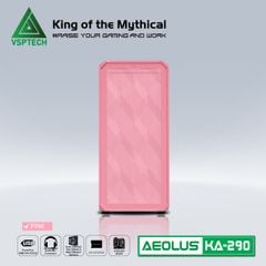 Vỏ Case Gaming VSPTECH KA290 - PINK