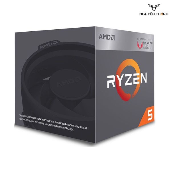 CPU AMD Ryzen 5 1400 3.2 GHz (3.4 GHz with boost) / 8MB / 4 cores 8 threads / socket AM4