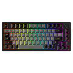Bàn phím cơ không dây DAREU EK75 PRO – BLACK GOLDEN (Triple Mode, Gasket Mount, RGB)