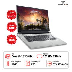 Laptop Dell G16 7630 (Core i9-13900HX, 32GB RAM, 2TB SSD, RTX 4070, 16