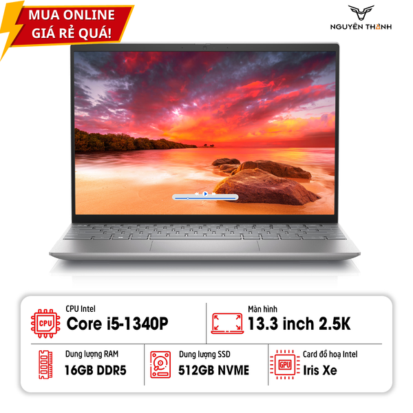 Laptop Dell Inspiron 13 5330 (Core i5-1340P, RAM 16GB, SSD 512GB, Iris Xe Graphics, 13