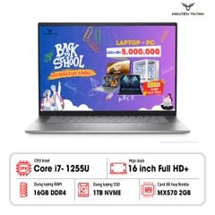 Laptop Dell Inspiron 5620 (Core i7 - 1260P | 16GB | 1TB | GeForce MX570 2GB| 16