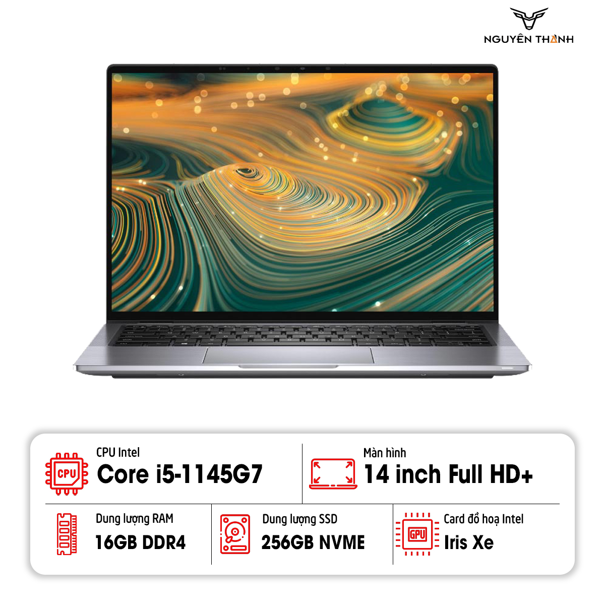 Laptop Dell Latitude 9420 cấu hình mạnh mẽ, thời lượng pin dài