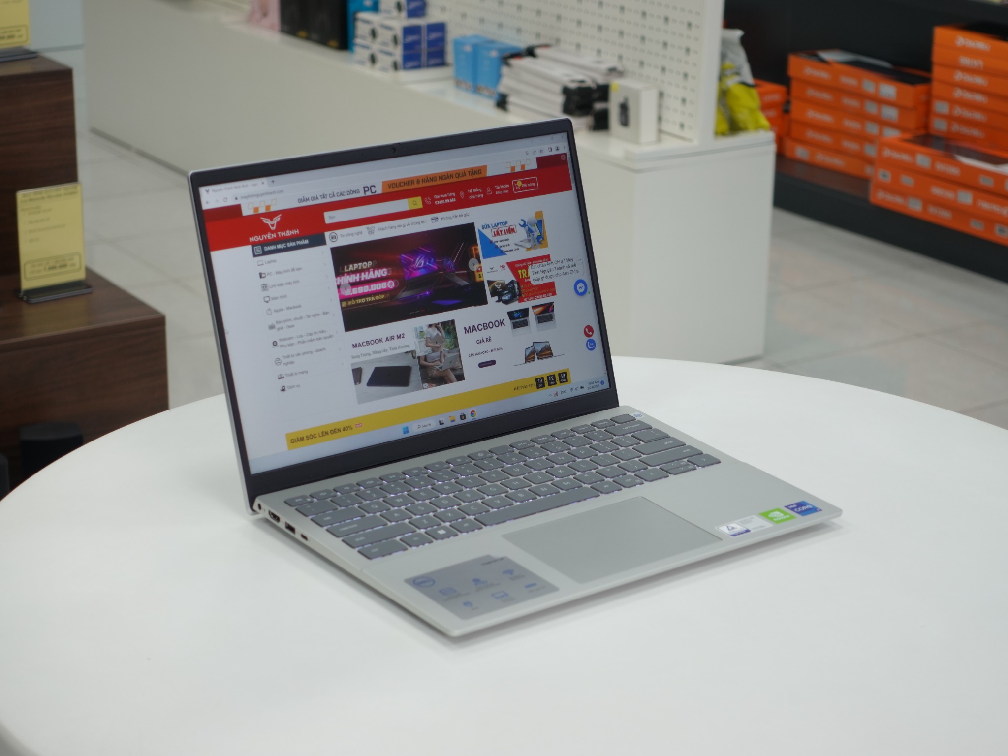 Laptop Dell Inspiron 14 5420 Core i7-1255U MX570 2GB màn hình 2K Laptop Dell Inspiron 14 5420 Core i7-1255U MX570 2GB màn hình 2K
