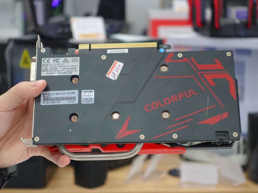 VGA Colorful GeForce GTX 1660 SUPER NB 6G-V (Like new BH 1 tháng)