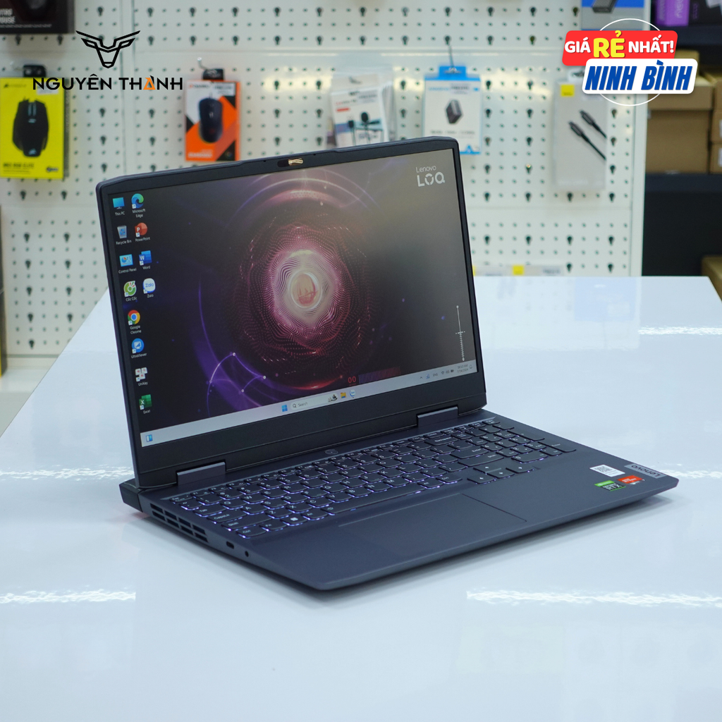 Laptop Lenovo LOQ 15APH8 (Ryzen 7-7840HS, 16GB, 512GB, RTX 4060 8GB, 15.6