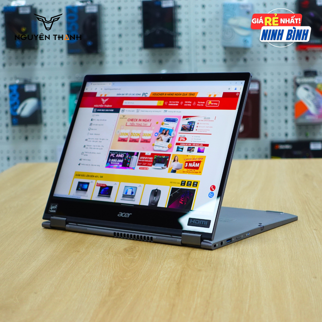 Laptop Acer Spin 5 Convertible 2in1 ( i5-1035G4, 8GB RAM, 256GB SSD, 13.5