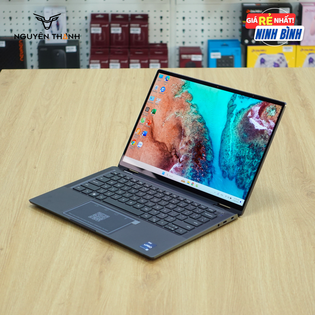 Laptop Dell Latitude 9330 2in1 (Core i5-1240U, Ram 16GB, SSD 512GB, 13.3″ QHD+, Cảm ứng, Black)
