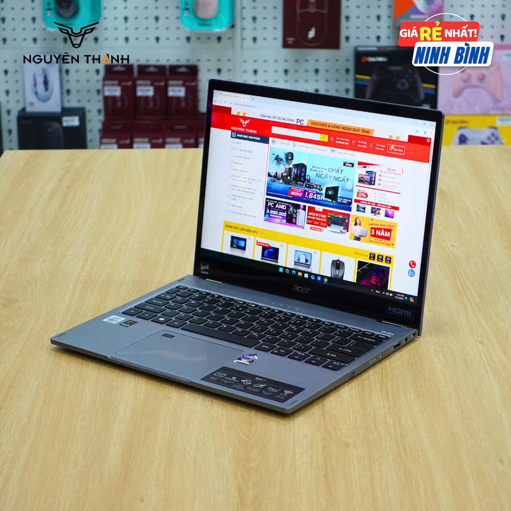 Laptop Acer Spin 5 Convertible 2in1 ( i5-1035G4, 8GB RAM, 256GB SSD, 13.5