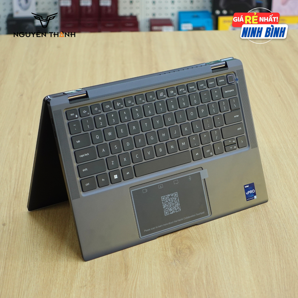 Laptop Dell Latitude 9330 2in1 (Core i5-1240U, Ram 16GB, SSD 512GB, 13.3″ QHD+, Cảm ứng, Black)
