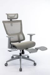 Ghế Công Thái Học Warrior Ergonomic - Hero Series - WEC504 Gray