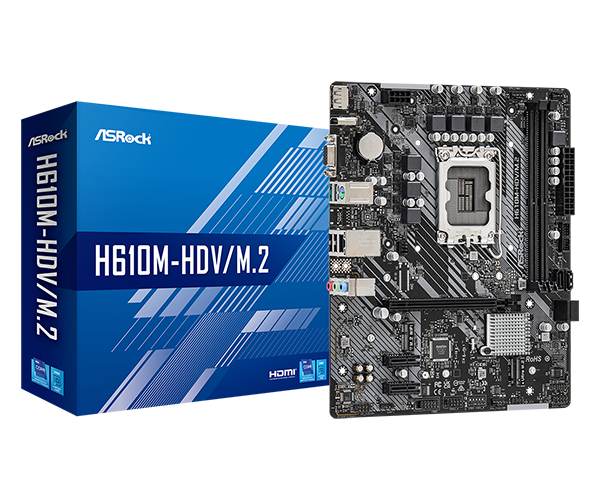 Mainboard Asrock H610M-HDV/M.2 DDR4