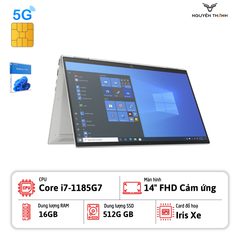 Laptop HP EliteBook x360 1040 G8 (Core i7-1185G7, Ram 16GB, 512GB SSD, 14