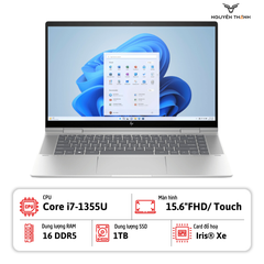 Laptop HP Envy x360 2 in 1 15 (Core i7-1355U, 16GB RAM, 1TB SSD, 15.6