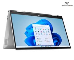 HP Pavilion  x360 convertible  Silver (2021) i3-1125G4, RAM 8G, SSD 256G, Màn 14 inch Full HD IPS,  cảm ứng xoay gập 360